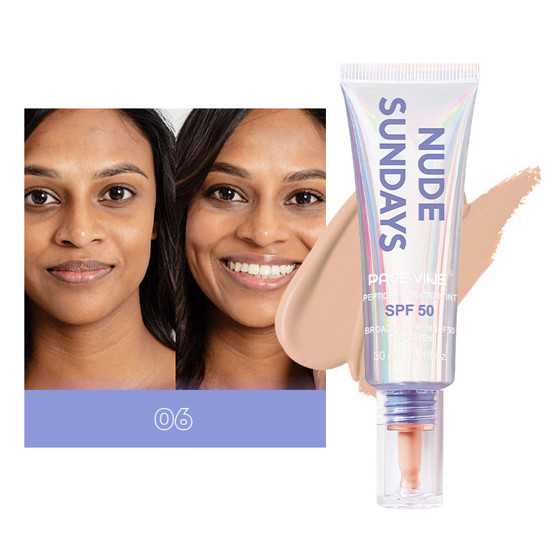 Page Vine Women's Liquid Foundation Oil Control Concealer