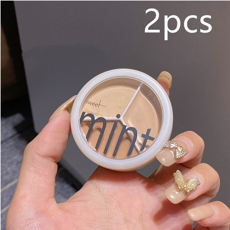 Sweet Mint New Hot Sell Tri-Color Concealer Foundation
