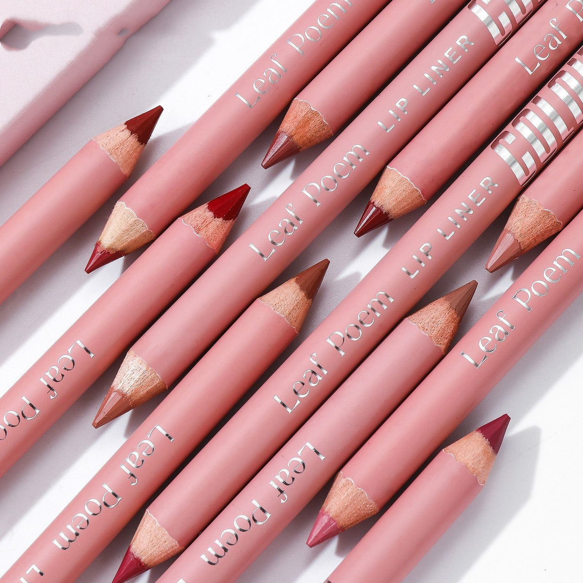 Leaf Poem 12 Color Matte Lipstick Lip Liner