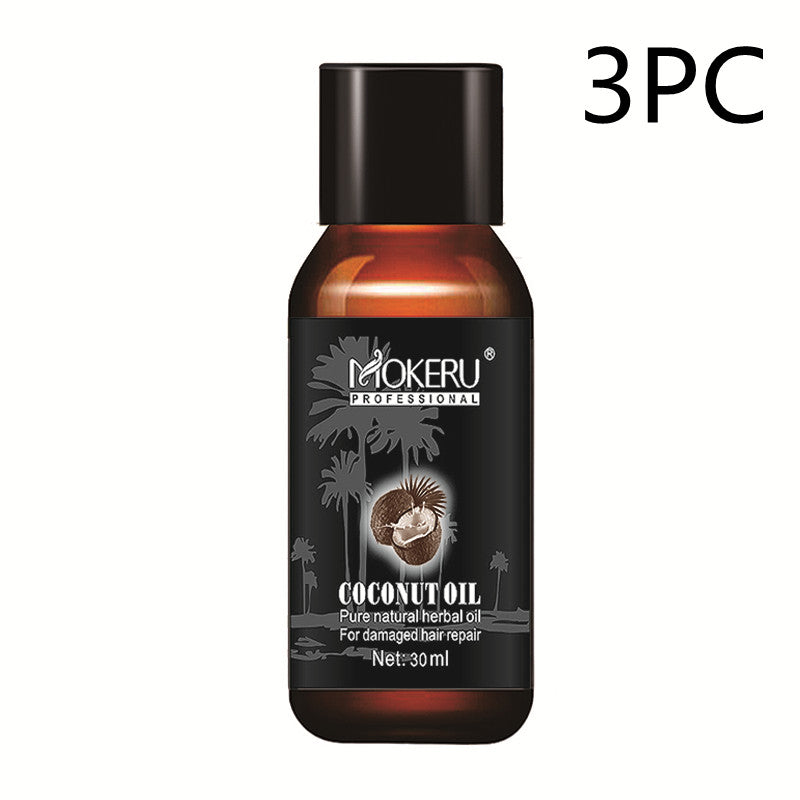 Mokeru Coconut Oil Nourishing Frizz Nourishing Damage Hair Care Hair