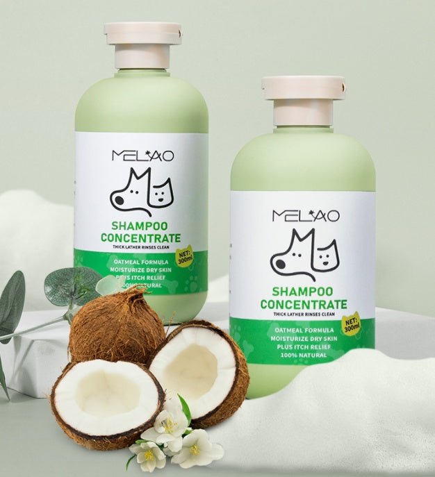 Melao Hair Care Gentle Pet Oat Bath Shampoo