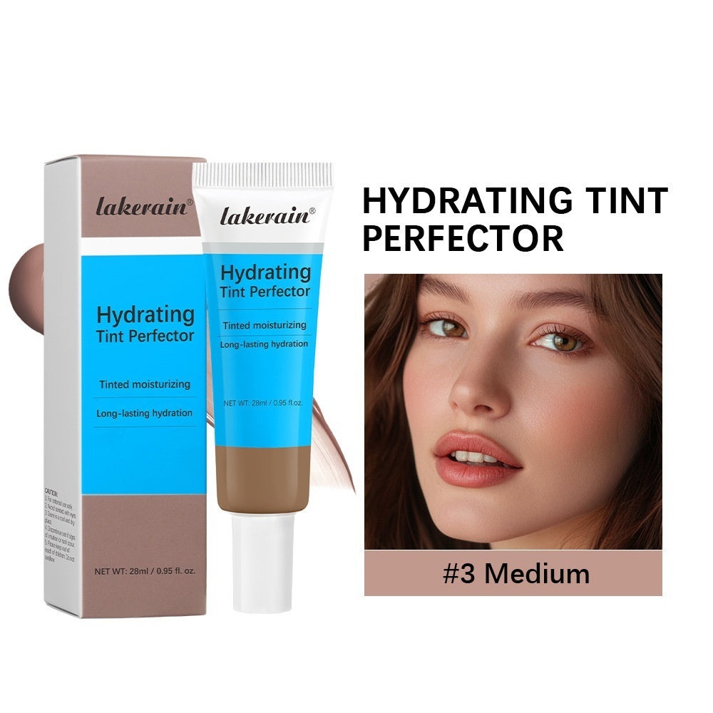 Lakerain Long-Lasting Moisturizing Even Skin Color Concealer Moisturizing Light Foundation Cream