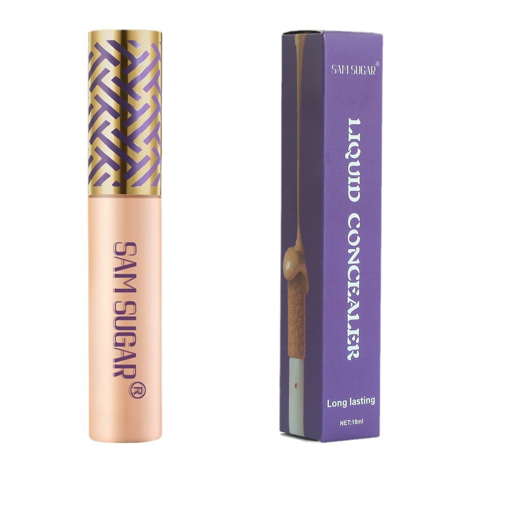 Sam Sugar 6 Colors Liquid Concealer Nourishing Foundation Makeup Is Not Easy To Makeup