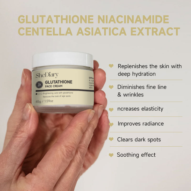 SheDiary Glutathione Moisturizing Facial Cream Autumn And Winter Hydrating