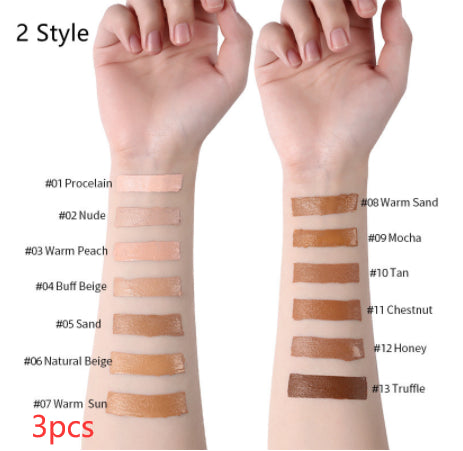 Langmanni Makeup Liquid Foundation Oil Control Concealer