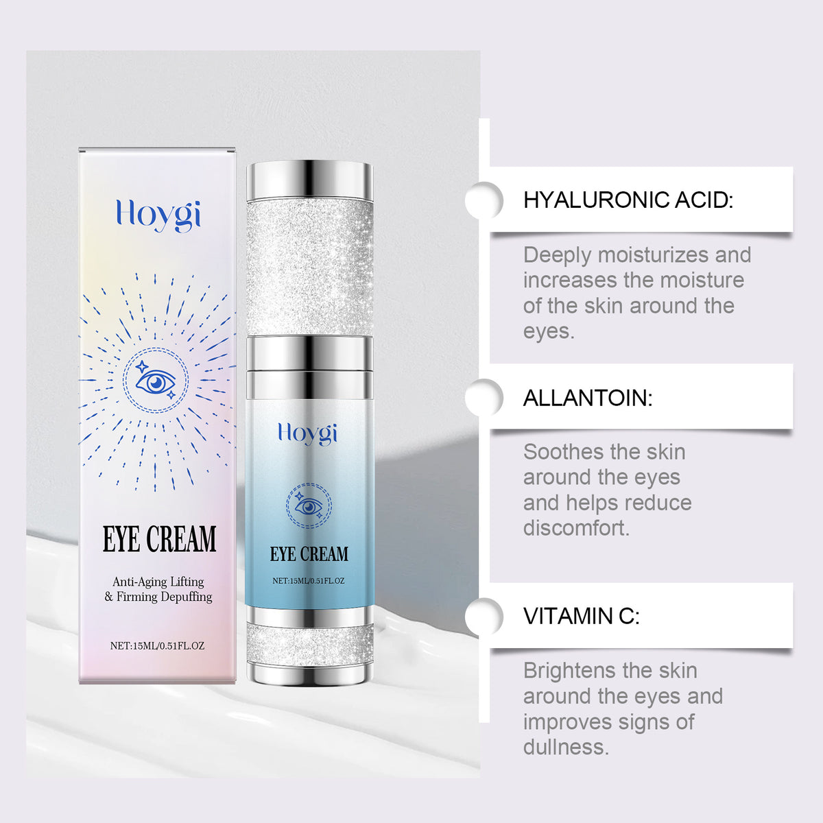 Hoygi Firming Eye Cream Fading Wrinkle Hydrating