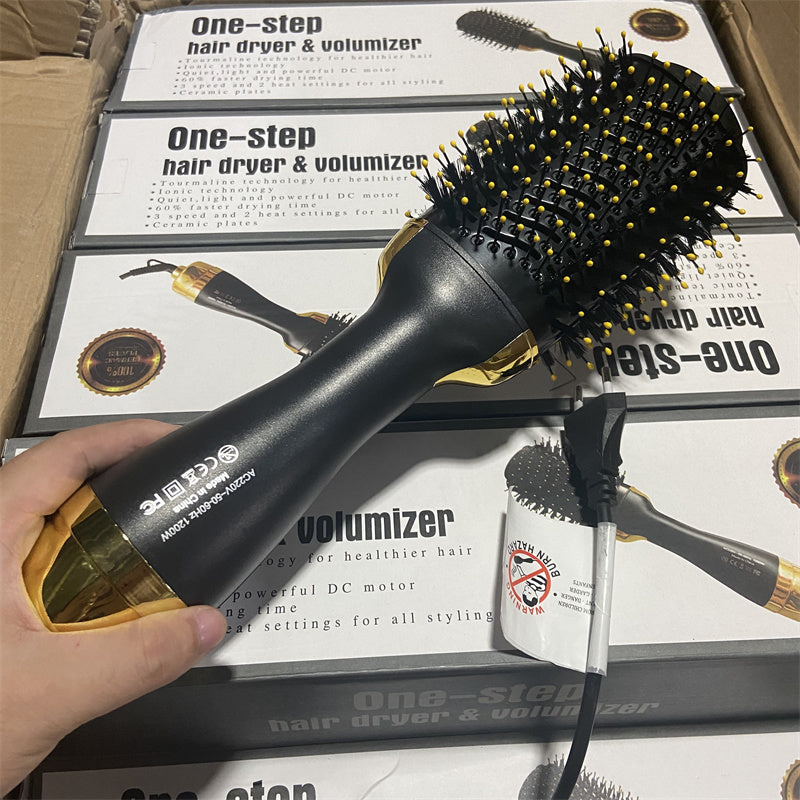 One Step Ion Electric Hair Dryer Styling Comb Curly Hair Artifact Lazy Fluffy Comb