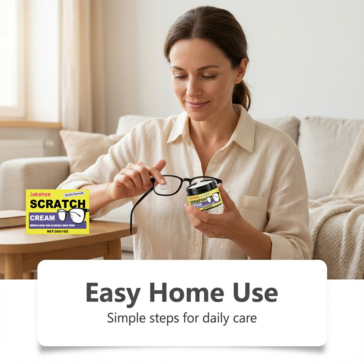 Jakehoe Eyeglass Scratch Nourishing Cream