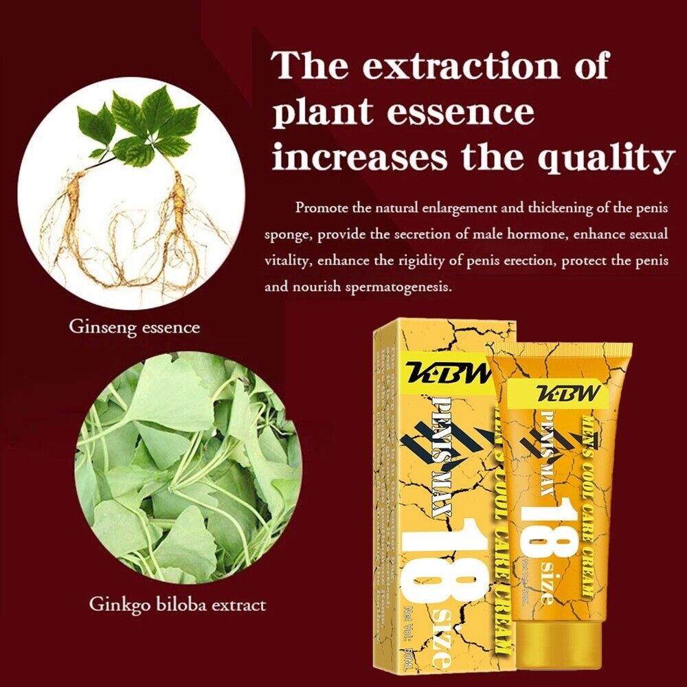 KBW Men's Corpus Spongisum Exercise Nourishing Complex Cream