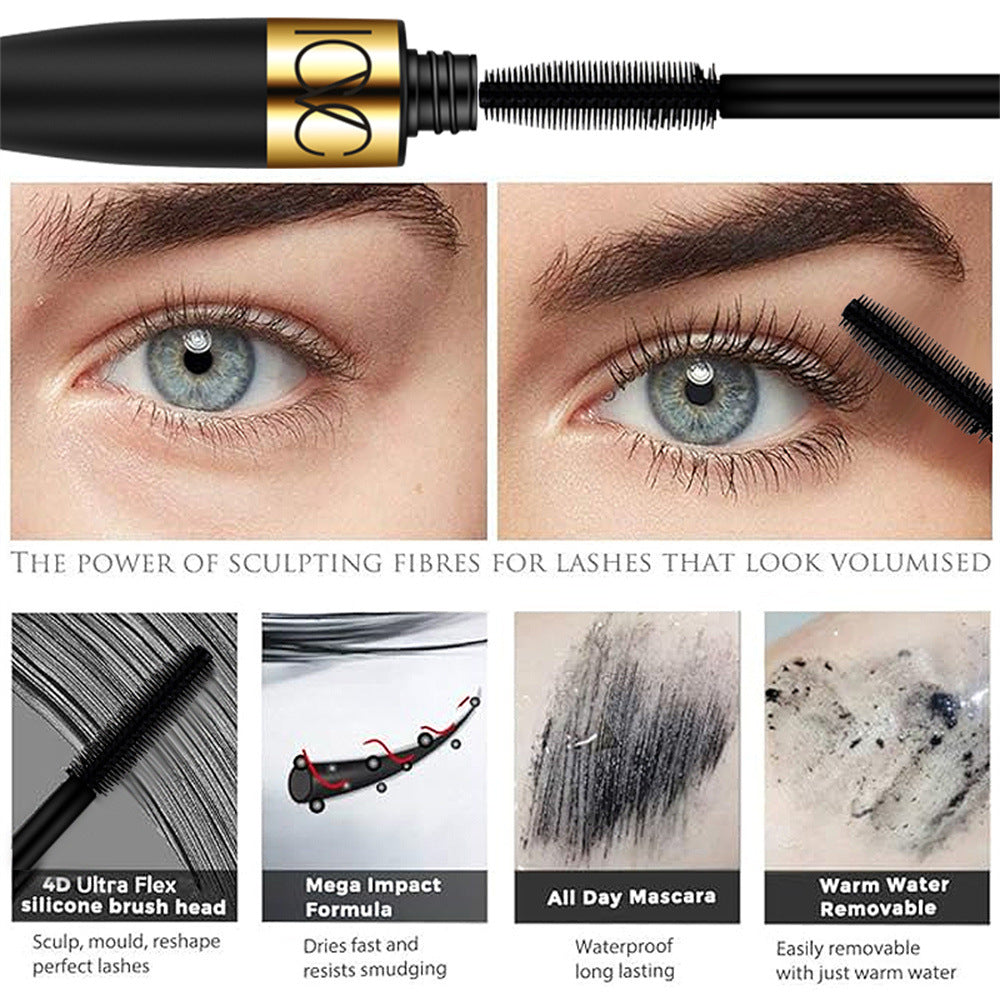 Icvc Black Mascara Waterproof Thick Curl