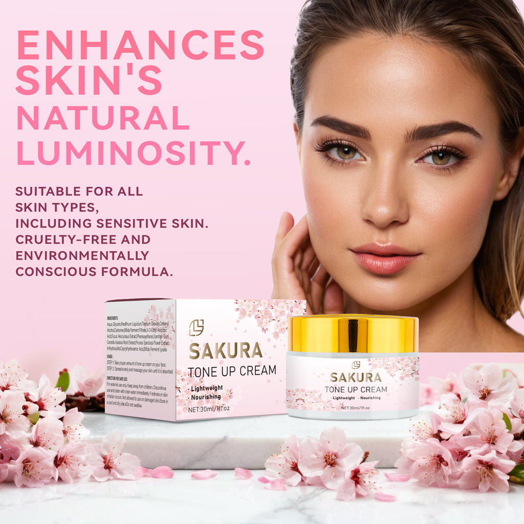 Sakura Tone up Cherry Blossom Brightening Cream Moisturizing