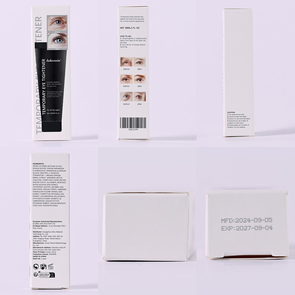 Lakerain Temporary Eye Tightening Cream Light Dark Circles