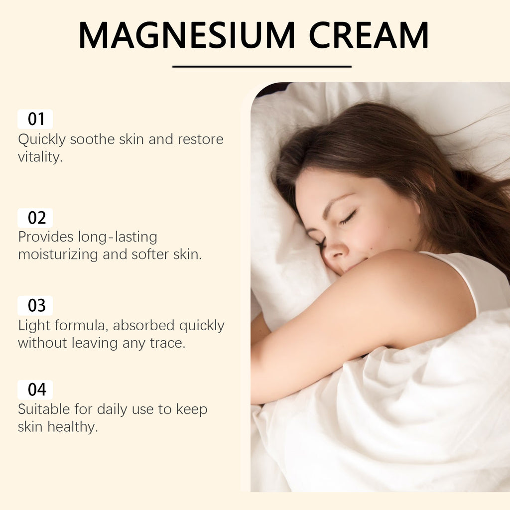 WoodSleep Sleep Magnesium Cream Gently Nourish Skin