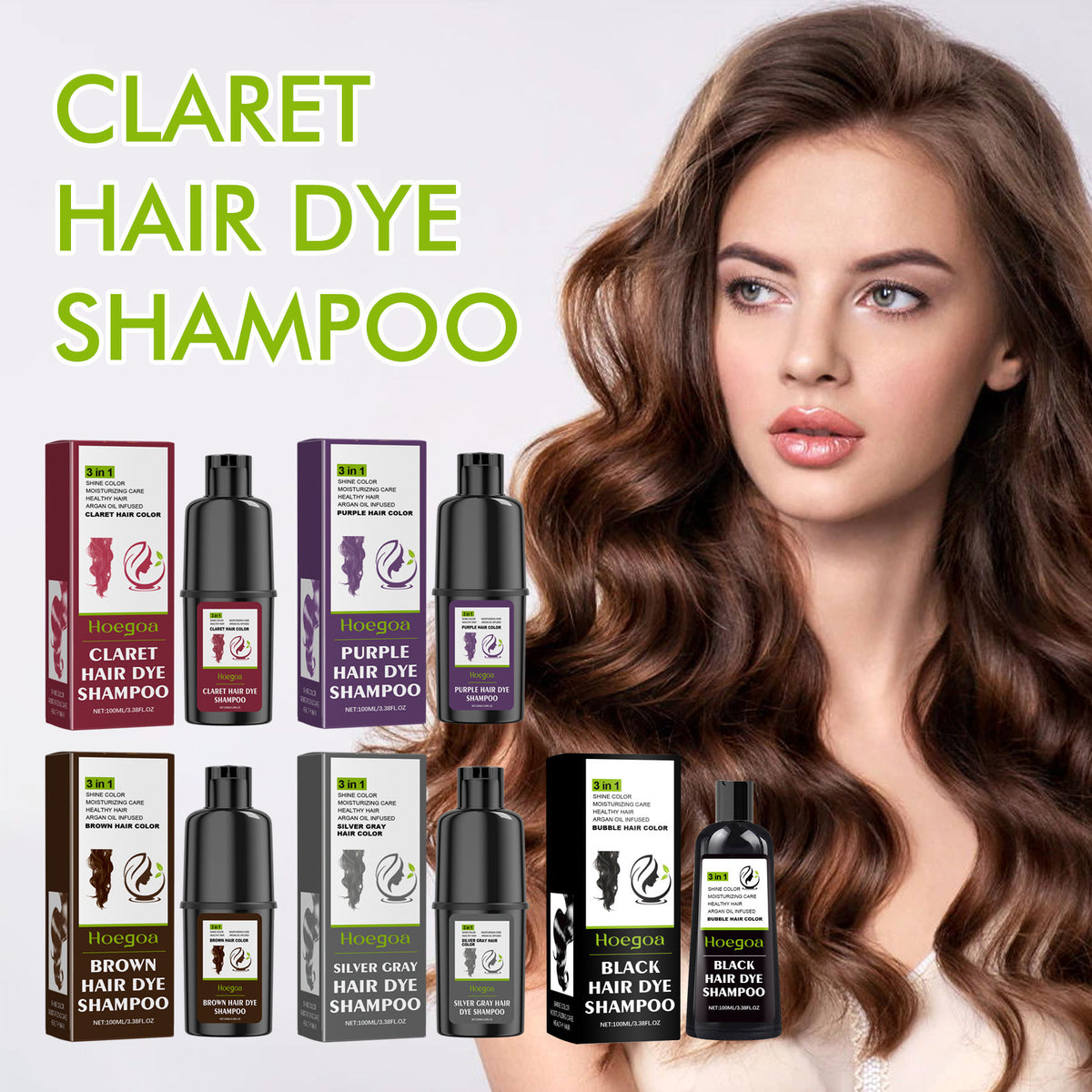 HoeGoa Hair Shampoo Herbal Essence Moisturizing And Smooth