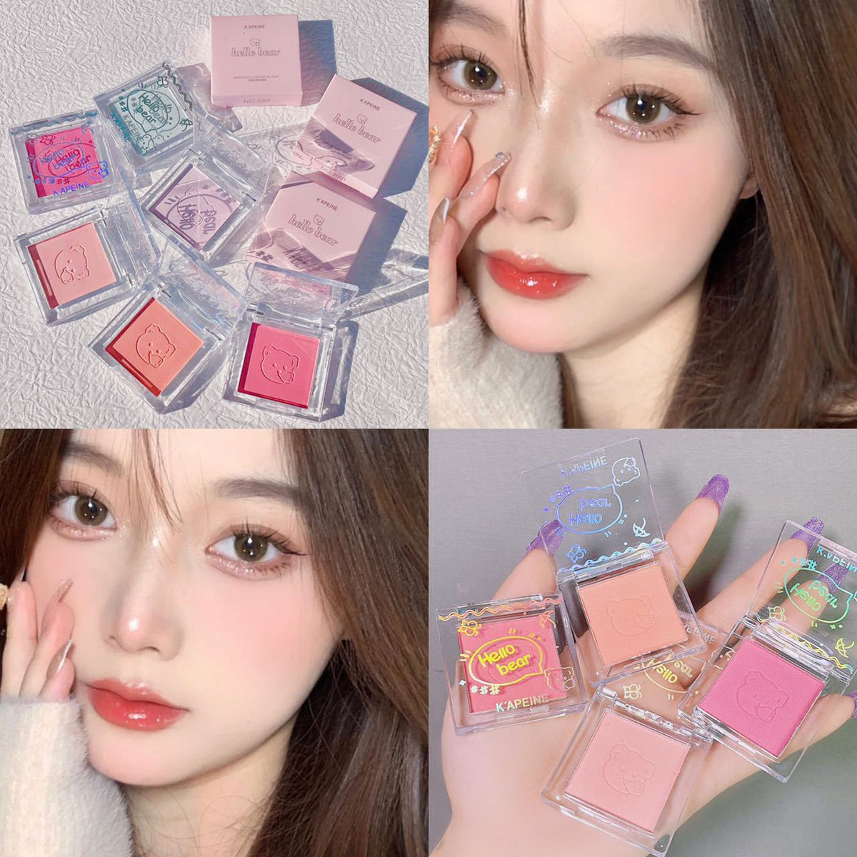 K'apeine Monochrome Blush Matte Natural Makeup
