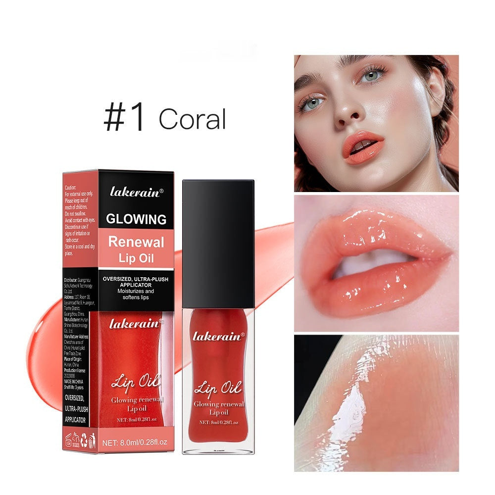 Lakerain Glow Lip Gloss Nourishing Moisturizing Brightening