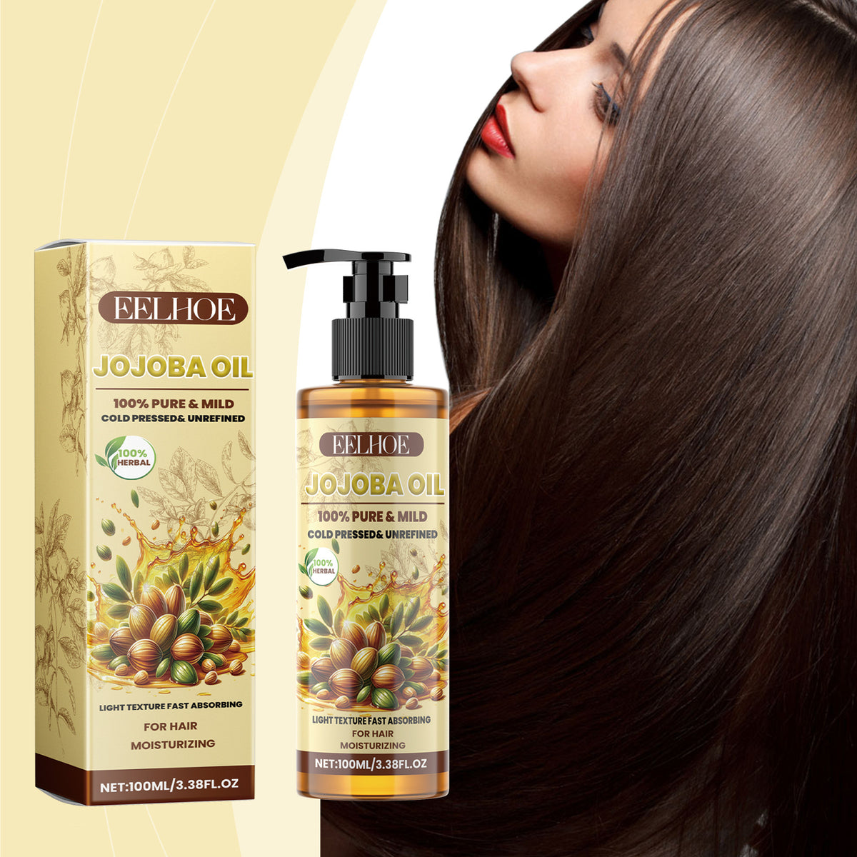 Eelhoe Jojoba Styling Cream Soft And Nourishing