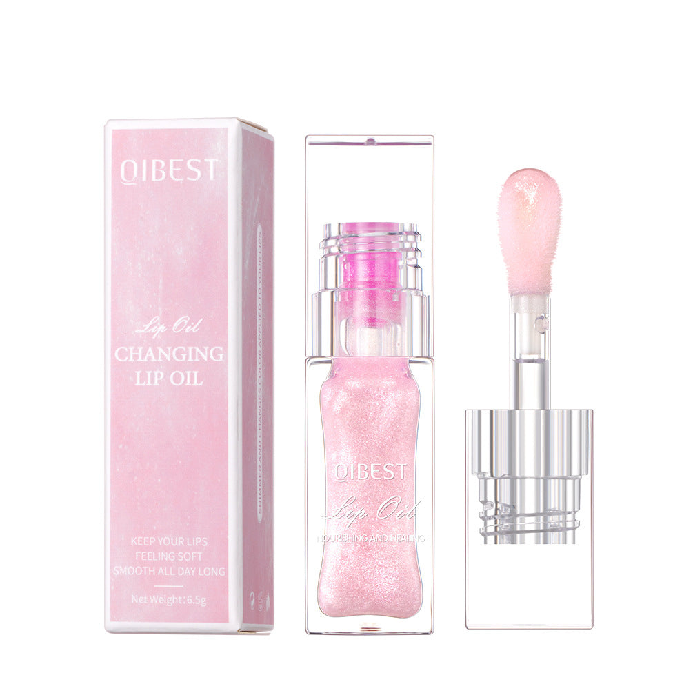 Qibest Fade Fine Lines And Change Color Lip Care Oil