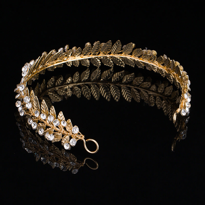 Women's Silver-plated Rhinestone Alloy Crown Tiara