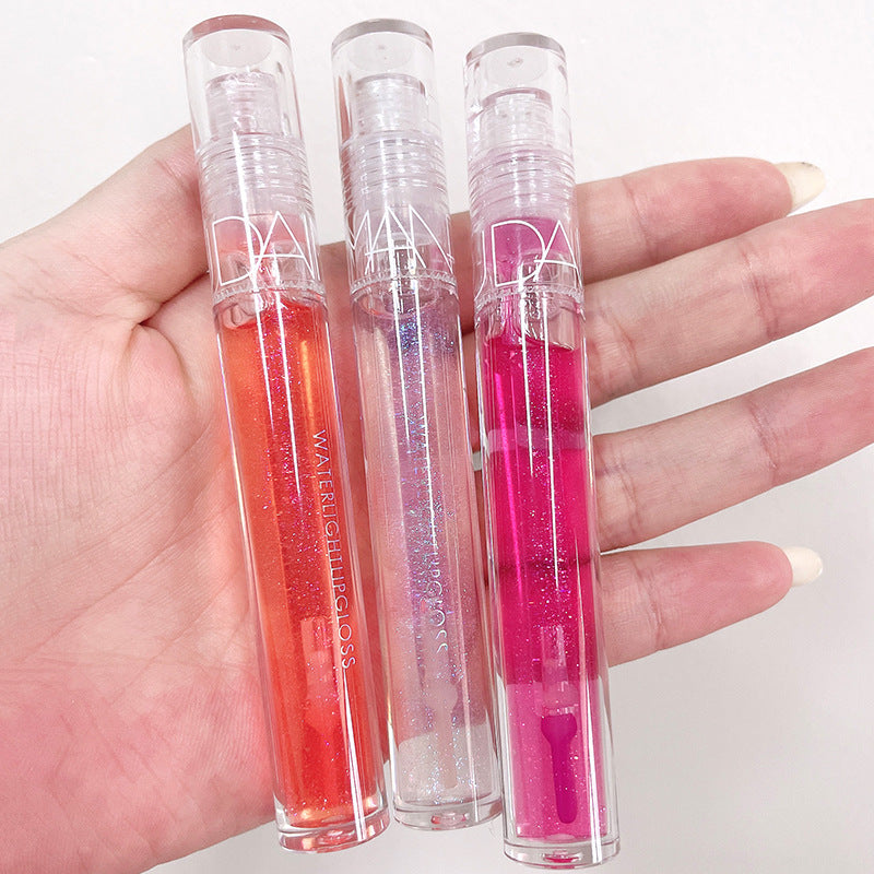 DaimAnpu Non-fading And Non-stick Glass Lip Mirror Water Glossy Lip Glaze
