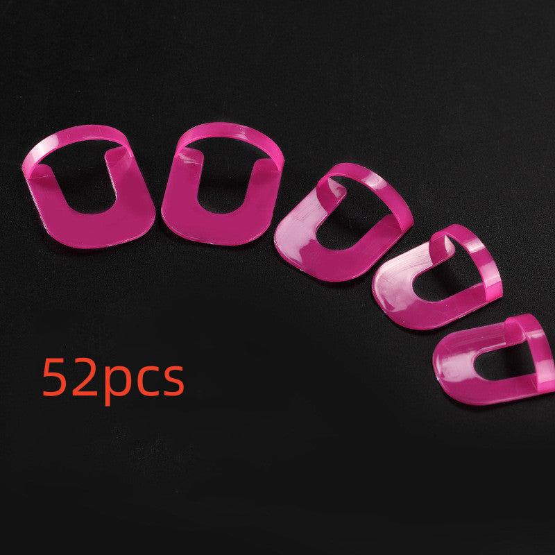 French printing nail polish model clip