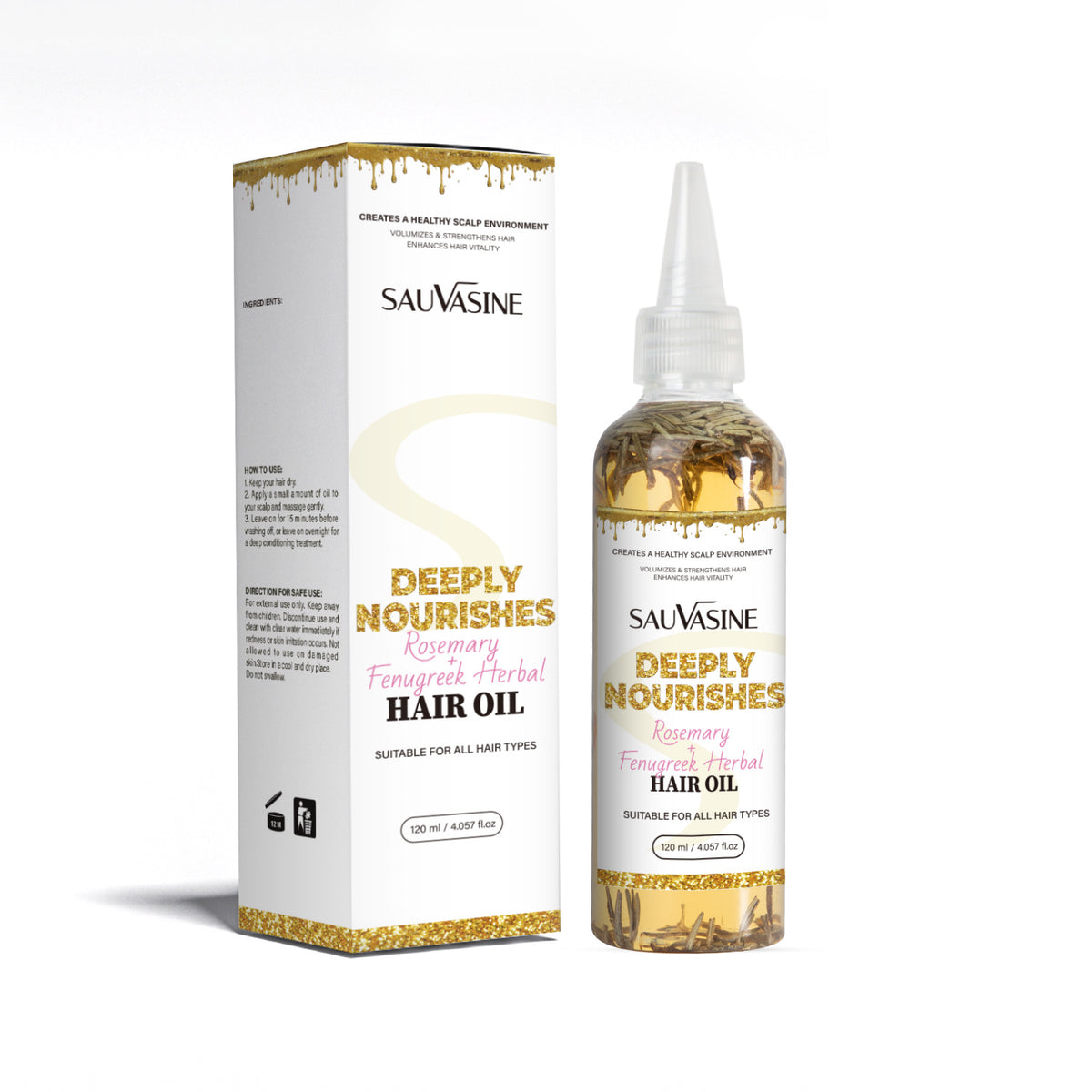 Sauvasine Trigonella Foenum-Graecum Herbal Styling Cream