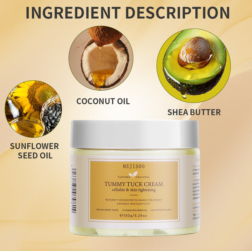 Mejisoo Coconut Oil Body Cream Fade Pregnant Lines Fine Lines Recovery Cream