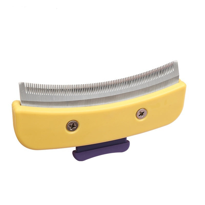 Teddy Golden Retriever Hair Removal Comb