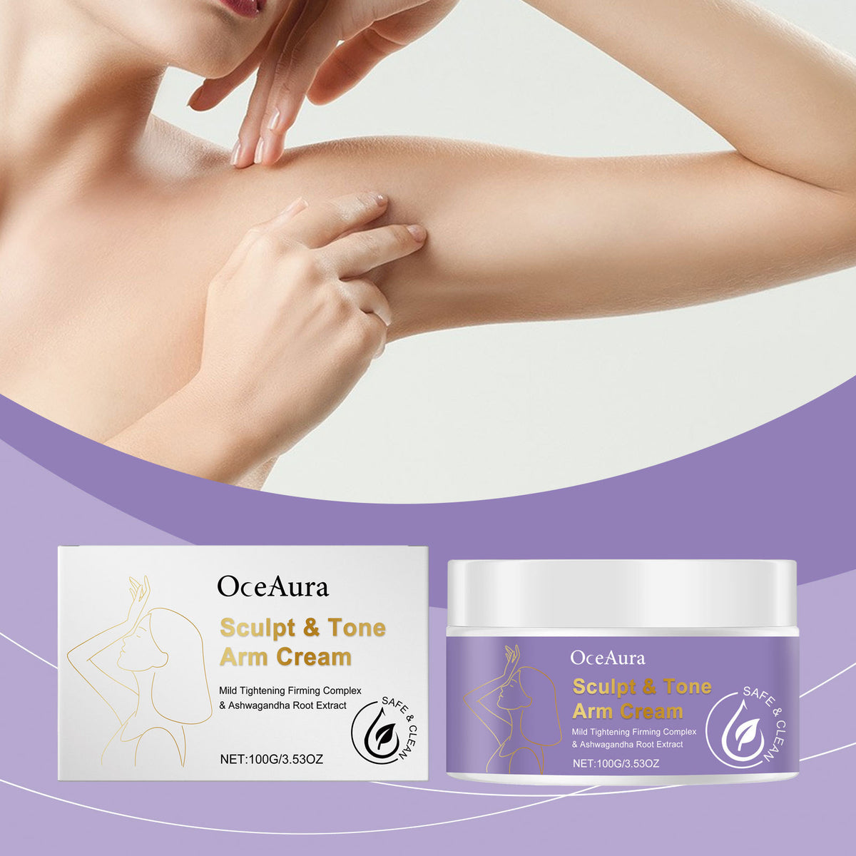 OceAura Arm Shaping And Firming Cream Daily