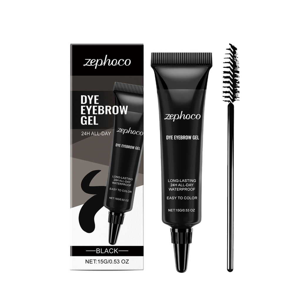 Zephoco Waterproof Long-lasting Eyebrow Dyeing Cream