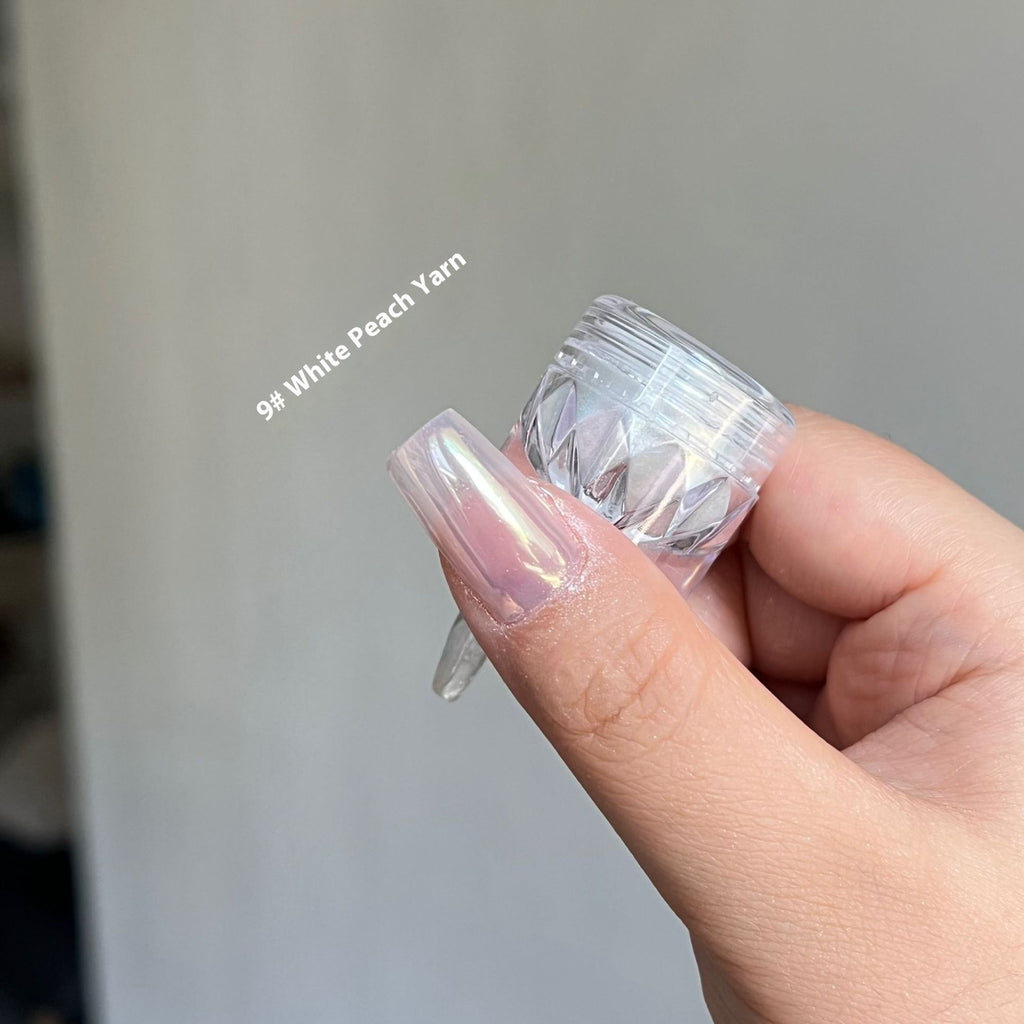 Sky Mirror Aurora Powder Nail Beauty Ornament