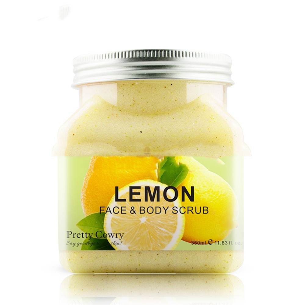 Pretty Cowry Fruit Fragrance Bath Salt Exfoliating Body Scrub Cream
