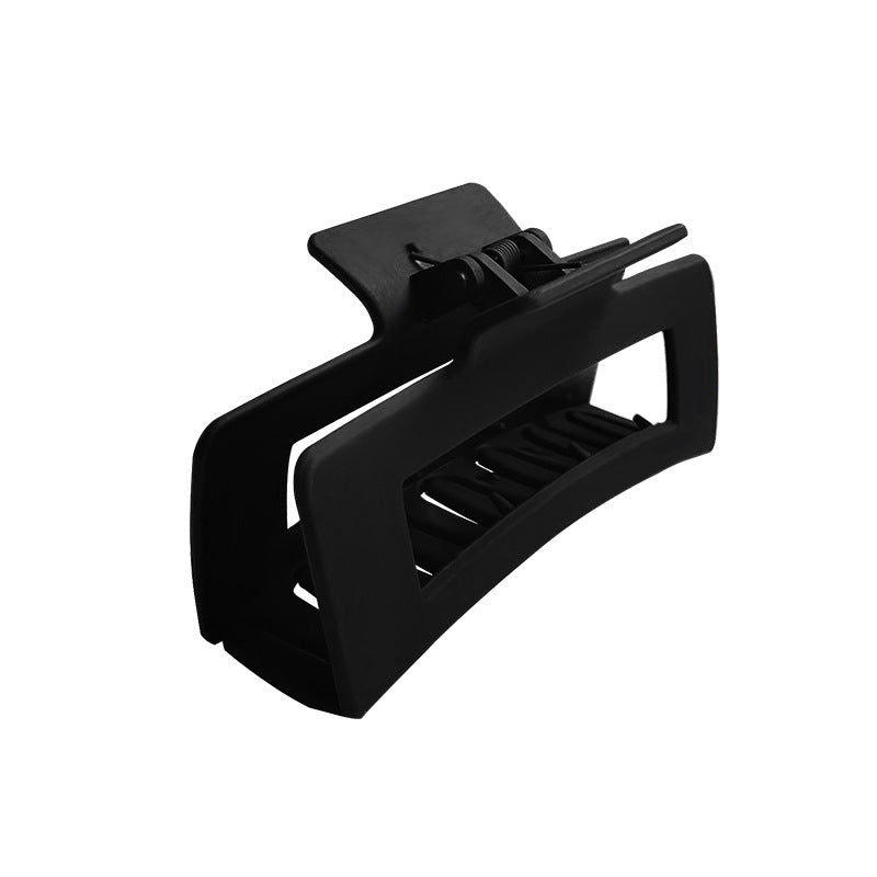 Women's Simple And Versatile Solid Color Grip Clip