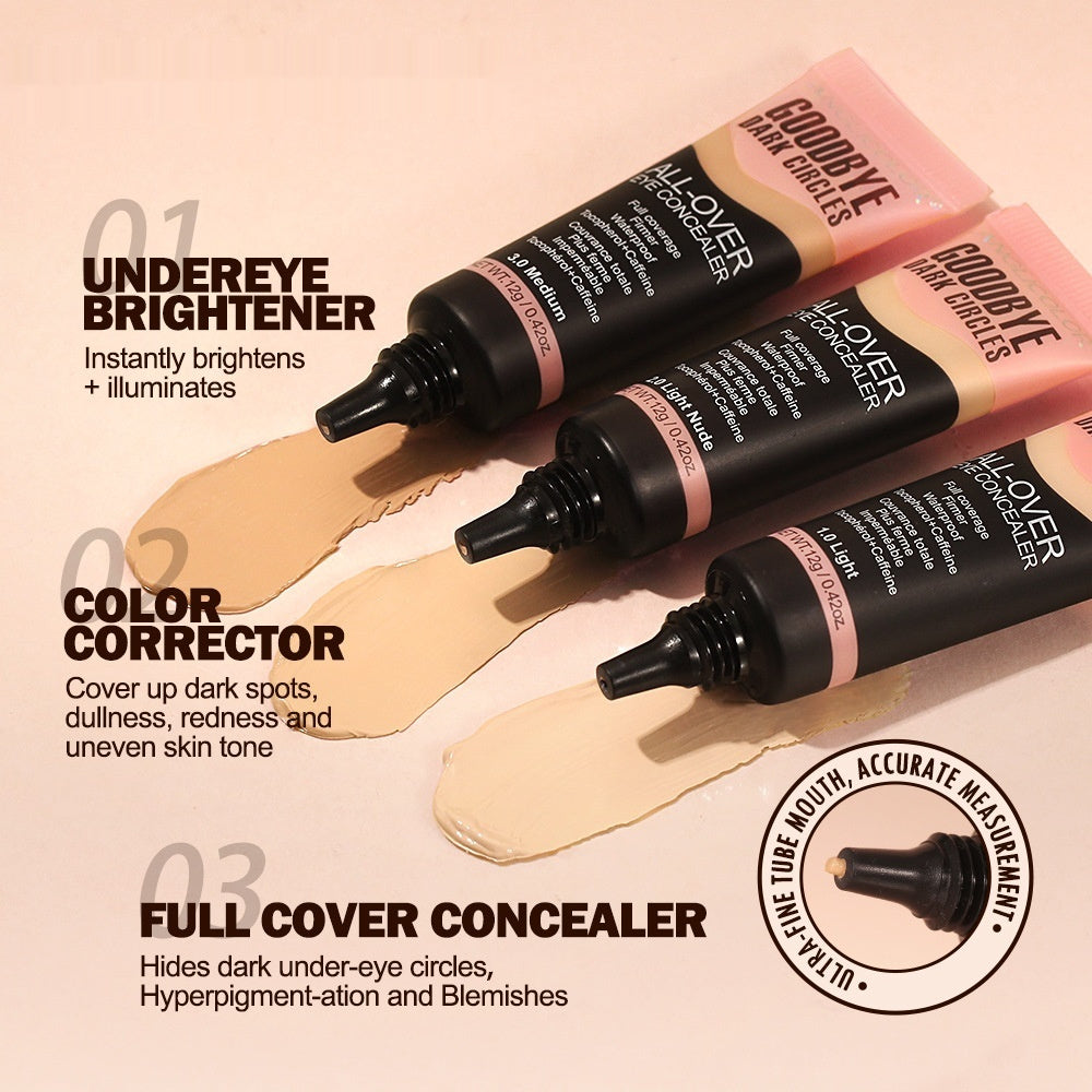 AngliColor Color Change Liquid Foundation Long Lasting Smear-proof Makeup