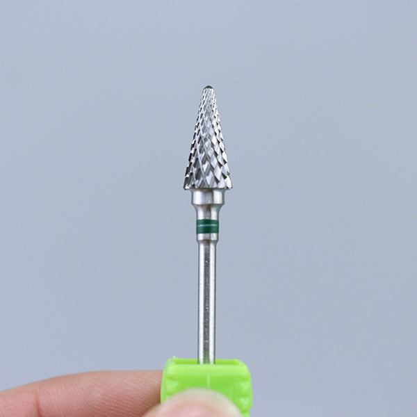Tungsten Steel Ceramic Nail Polisher Grinding Head Accessories Tool