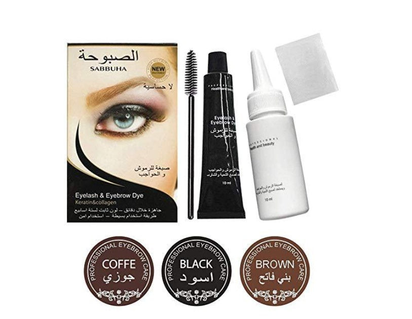 Sabbuha Eyelash eyebrow dyeing cream eyebrow cream precision dye