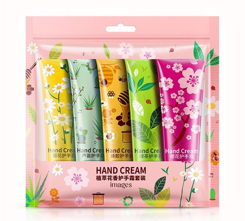 Images Floral Moisturizing Hand Cream Set Ladies Water