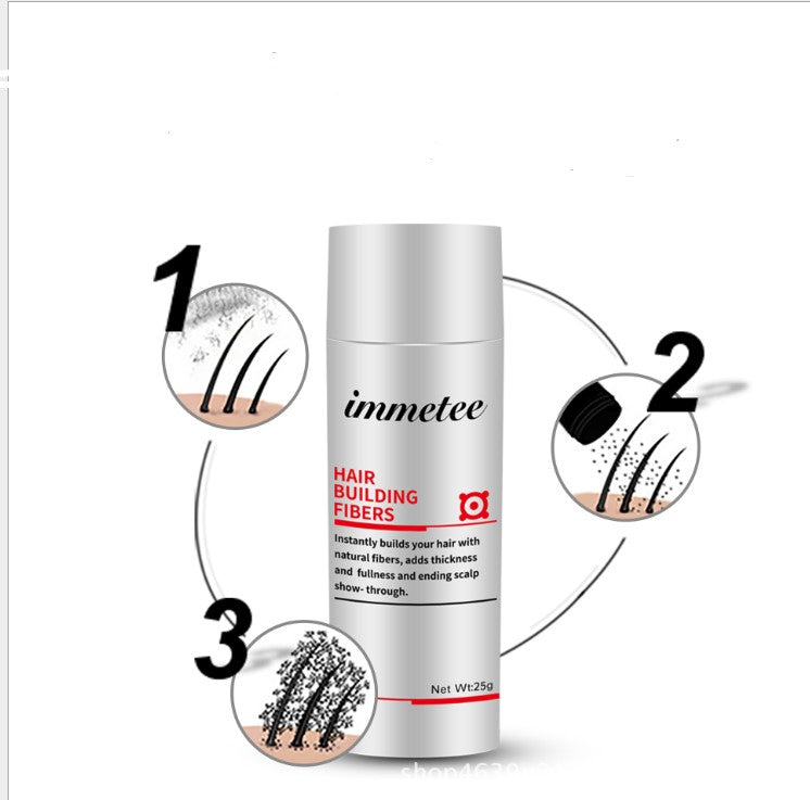 Immetee Plant hair additive fibre hair powder, one-time reinforcing artifacts to cover hair scarce manufacturers wholesale and direct sales