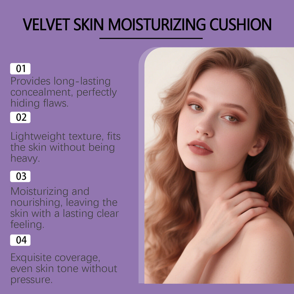 Zephoco Velvet Moisturizing Cushion Foundation