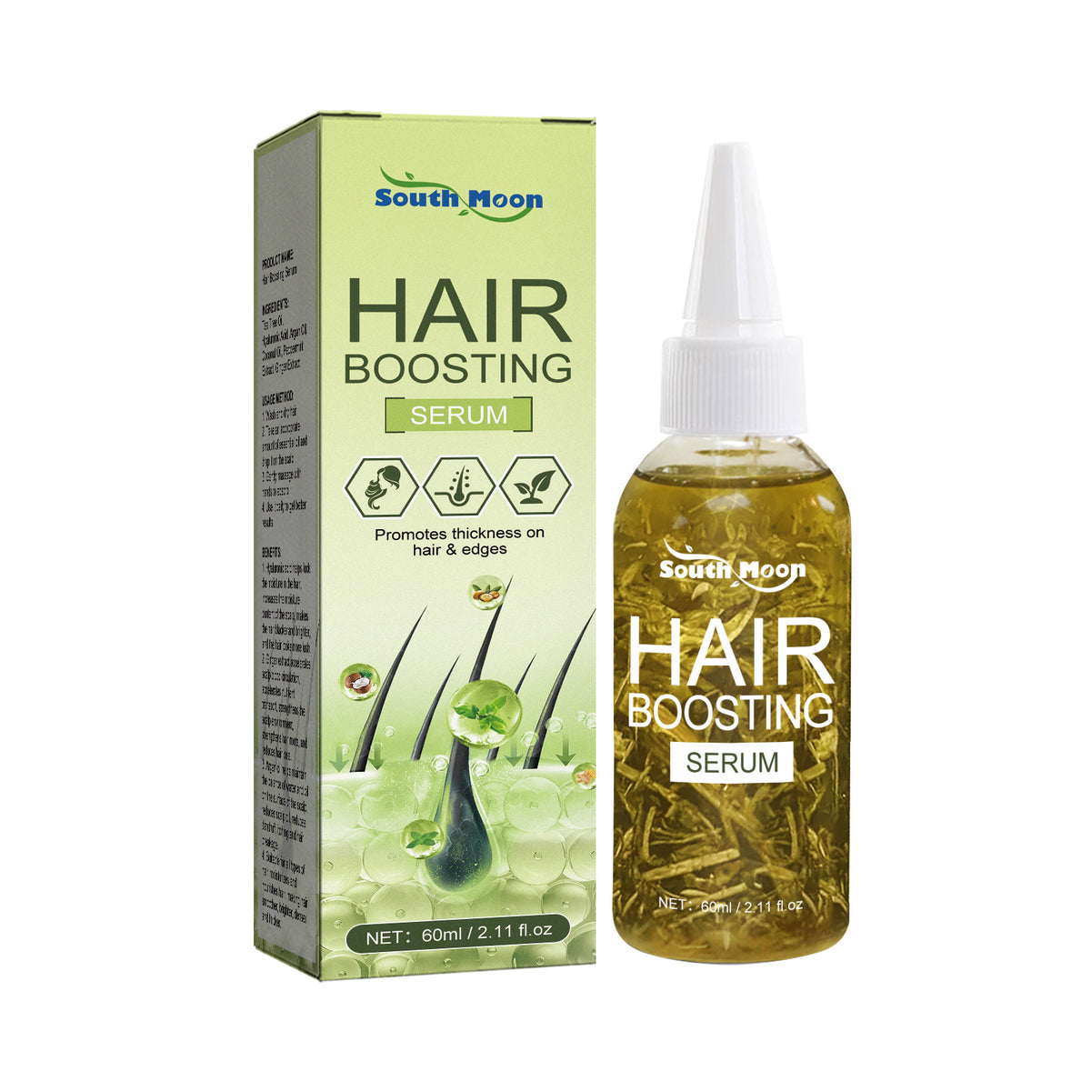 South Moon Hair Care Anti-fall Nourishing Hair Tail Dry And Manic Hair Soft And Moisturizing Dense Hair Oil
