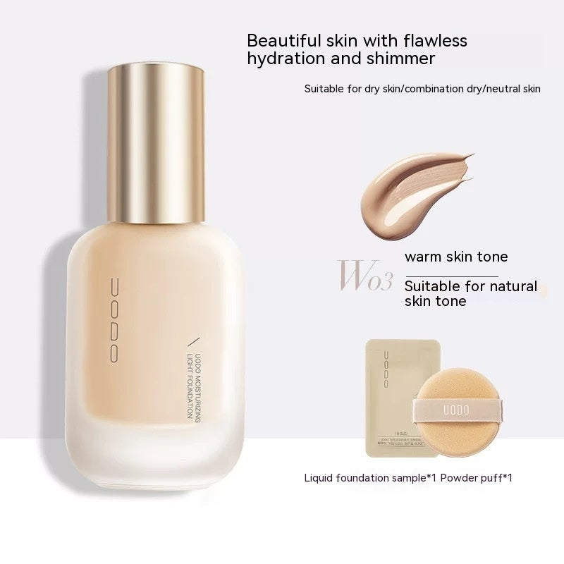 UODO Liquid Foundation Long-lasting Moisturizing Concealer Cream Foundation Moisturizing