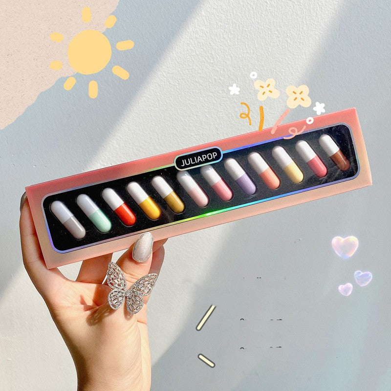 Royues Mini Capsule Lipstick Sample Pill Set