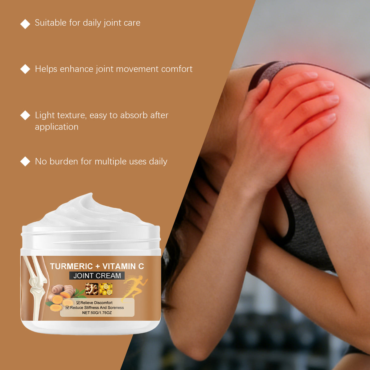 Turmeric+Vitamin C Body Comfort Cream