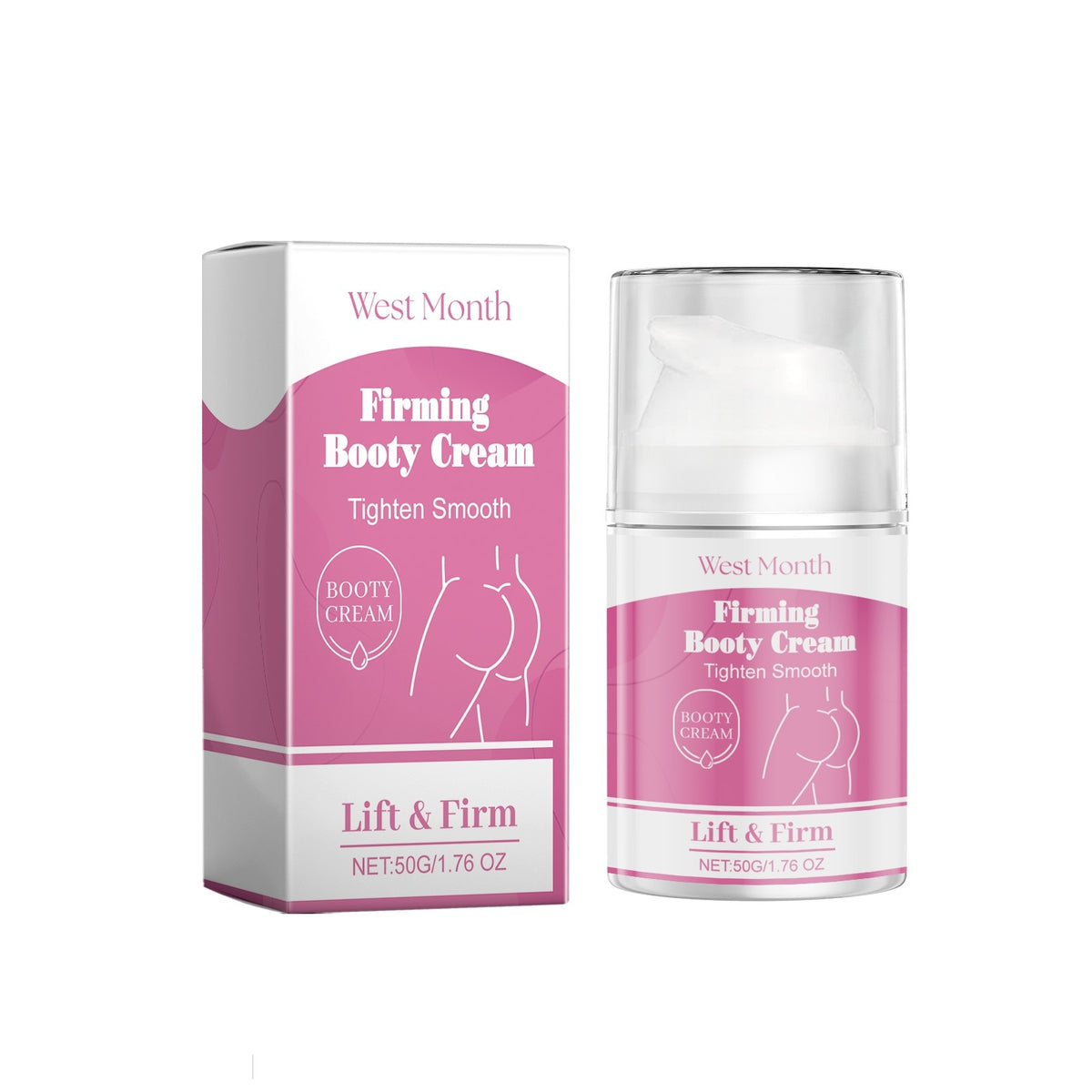 West Month Hip Firming And Enhancing Cream