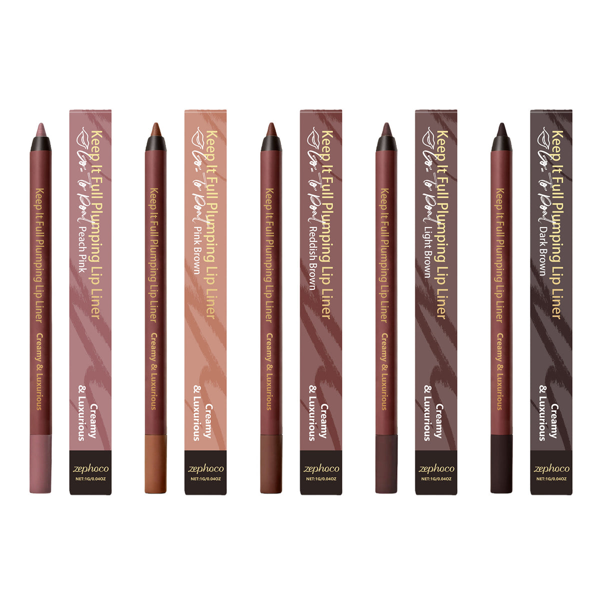 Zephoco Lip Liner With A Rich Full Texture