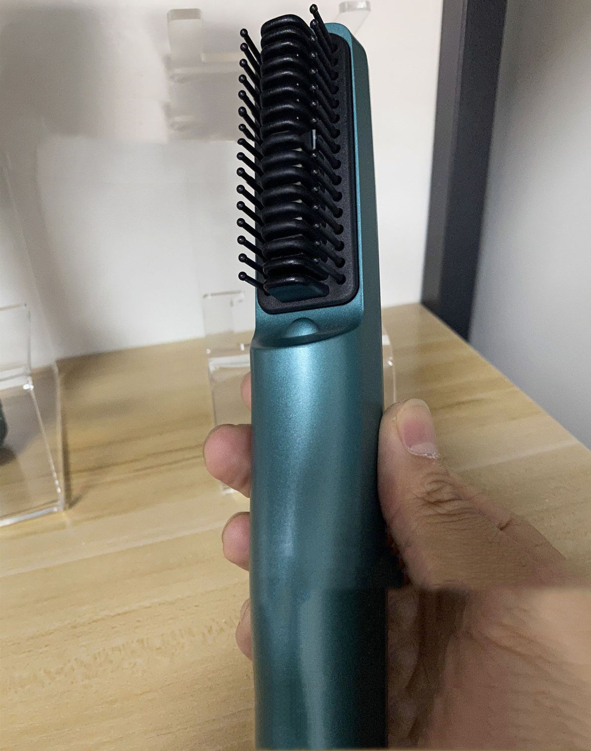 Rohs Carry Travel USB Charging Straightening Comb, Wireless Negative Ion Comb