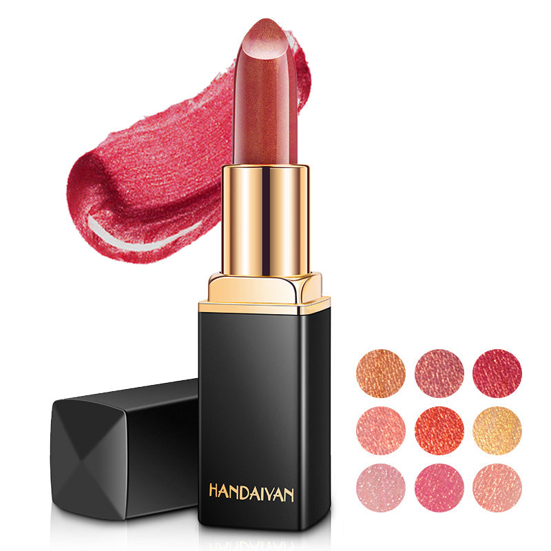 Handaiyan Pearlescent color change temperature change lipstick