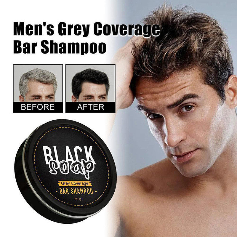 Polygonum Multiflorum Shampoo Handmade Black Soap Cleansing Nourishing Care