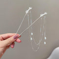 Nunchakus Hair Pearl Flower Headdress