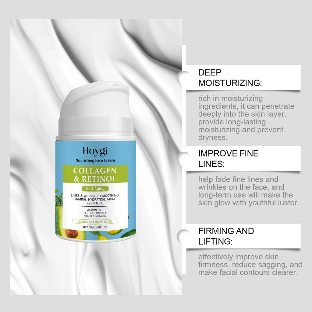 Hoygi Collagen Facial Moisturizing Cream Hydrating